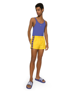 SHORT SWIM TRUNKS WITH DG LOGO BAND