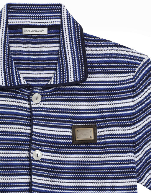 KNIT HONEYCOMB SHIRT