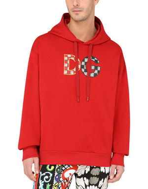 JERSEY SWEATSHIRT WITH DG PATCH