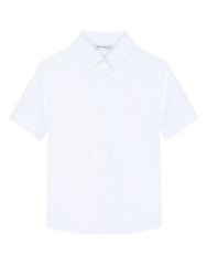 POPLIN SHIRT WITH DG EMBELLISHMENT