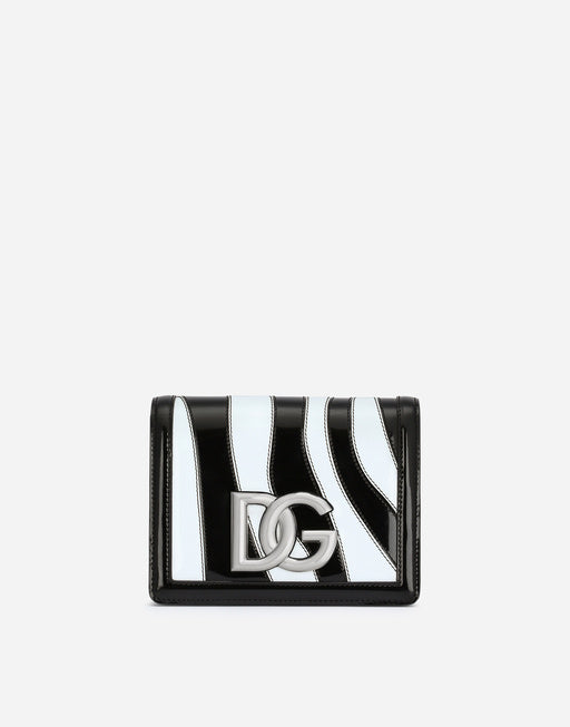 PATCHWORK ZEBRA-DESIGN 3.5 CROSSBODY BAG