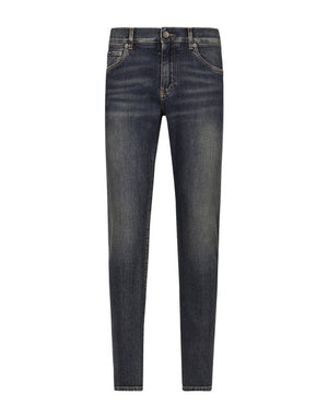 SLIM-FIT STRETCH DENIM JEANS