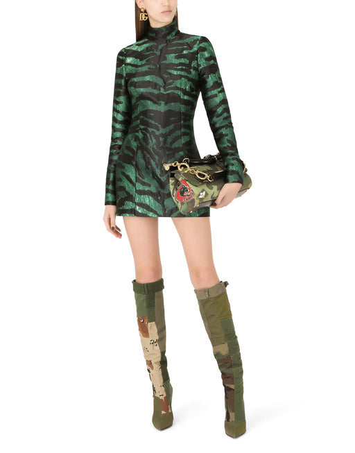 CAMOUFLAGE PATCHWORK SICILY BAG