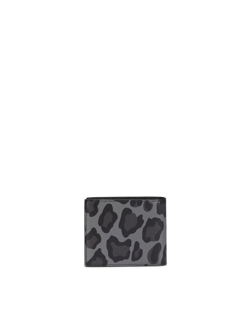 DAUPHINE CALFSKIN BIFOLD WALLET WITH LOGO PRINT