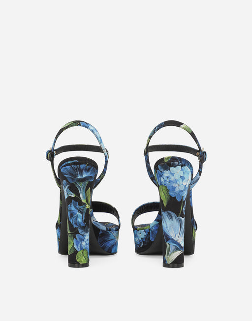CHARMEUSE PLATFORM SANDALS