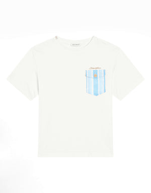 JERSEY T-SHIRT WITH FRONT POCKET