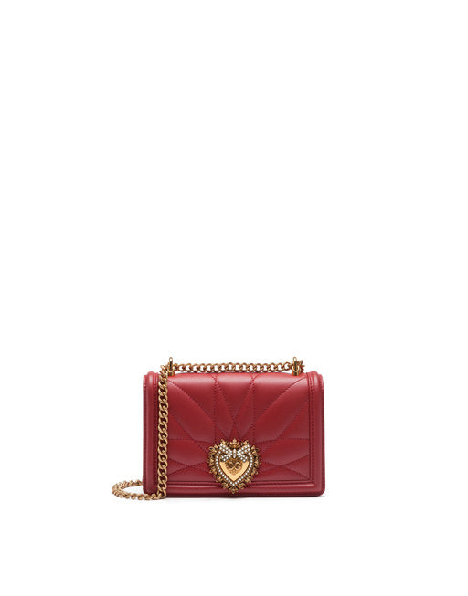 SMALL DEVOTION CROSSBODY BAG IN QUILTED NAPPA LEATHER