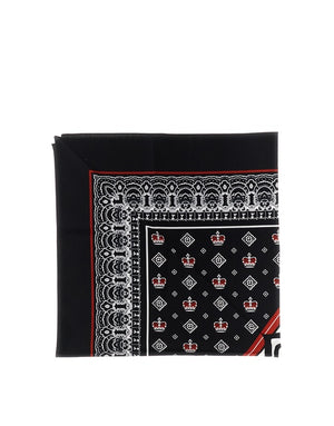 BANDANA PRINT COTTON FOULARD 50 X 50CM- 19 X 19 INCHES
