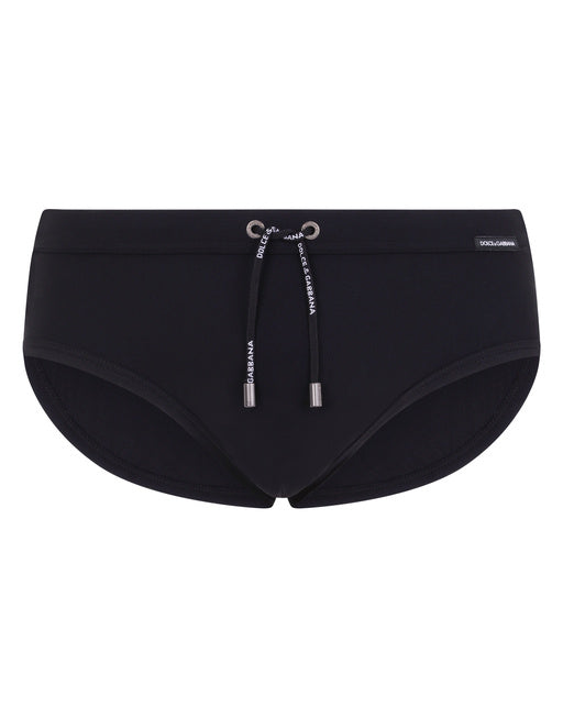 SWIM BRIEFS WITH HIGH-CUT LEG