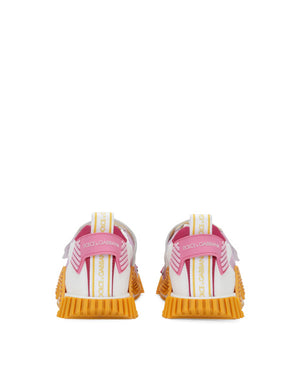 MIXED-MATERIAL COLOR-BLOCK NS1 SNEAKERS