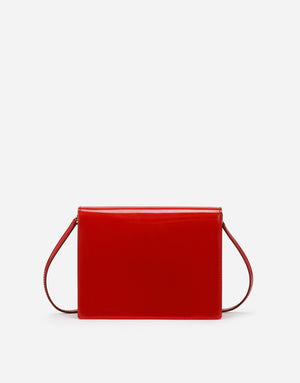 PATENT LEATHER DG LOGO BAG CROSSBODY BAG
