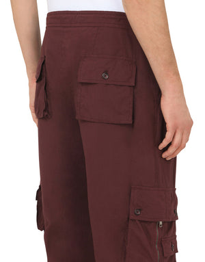 GARMENT-DYED COTTON JOGGING PANTS