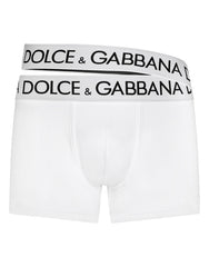 TWO-WAY-STRETCH JERSEY BOXERS WITH DOUBLE WAISTBAND