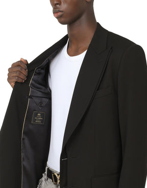 STRETCH WOOL COAT
