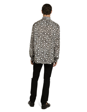 PRINTED SILK SHIRT
