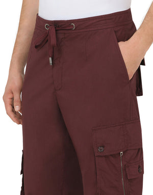 GARMENT-DYED COTTON JOGGING PANTS