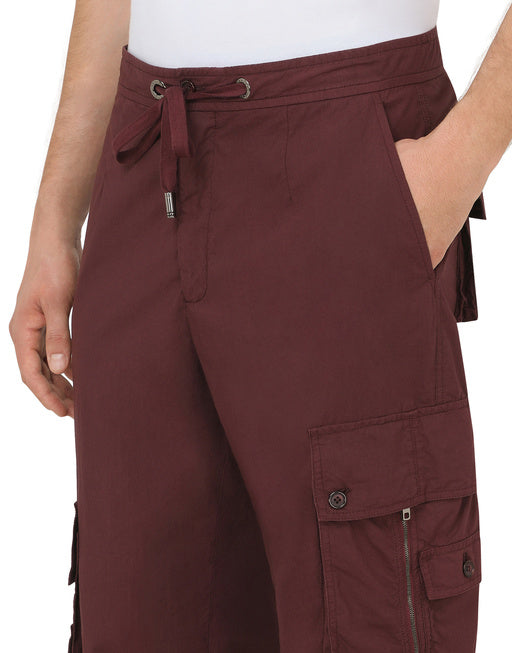 GARMENT-DYED COTTON JOGGING PANTS