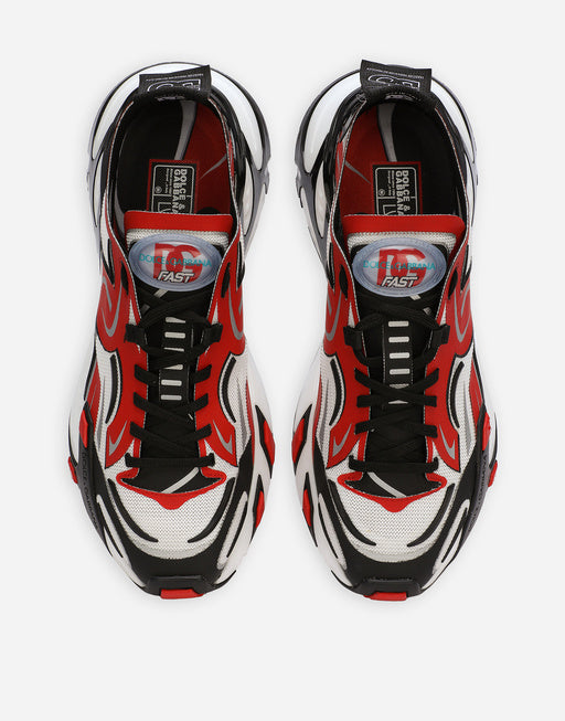 STRUCTURED MESH FAST SNEAKERS