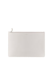 CALFSKIN DOCUMENT HOLDER WITH HEAT-STAMPED LOGO