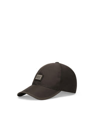 COTTON BASEBALL CAP WITH LOGO TAG