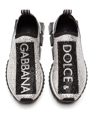SORRENTO SNEAKERS WITH FUSIBLE CRYSTALS