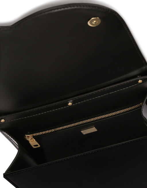 PATENT LEATHER DG LOGO BAG CROSSBODY BAG