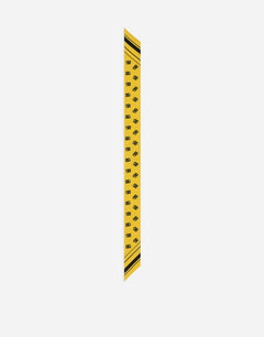 TWILL HEADSCARF WITH ALL-OVER DG LOGO PRINT