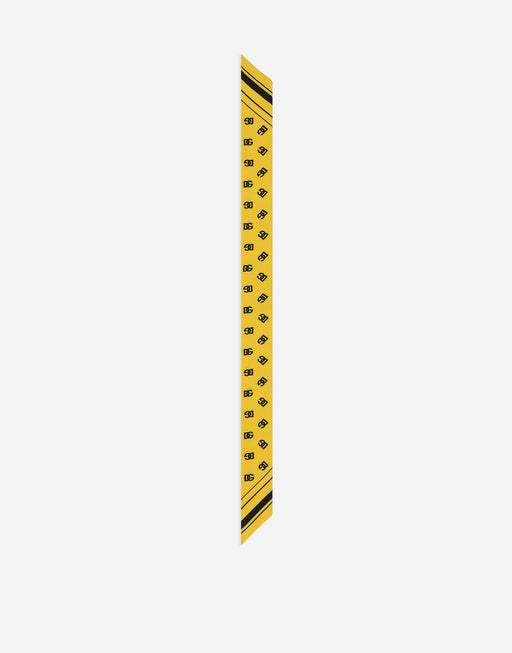 TWILL HEADSCARF WITH ALL-OVER DG LOGO PRINT