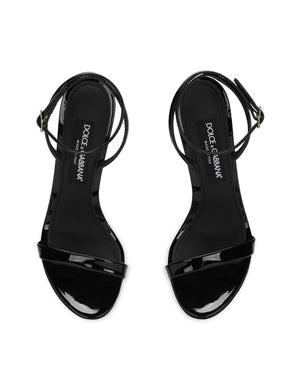 PATENT LEATHER SANDALS