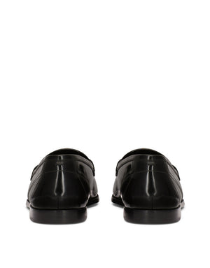 BRUSHED CALFSKIN LOAFERS