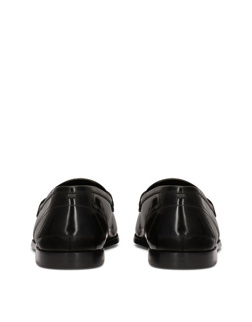 BRUSHED CALFSKIN LOAFERS
