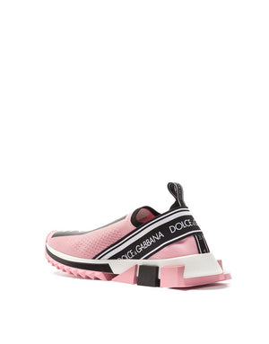 STRETCH MESH SORRENTO SNEAKERS WITH LOGO