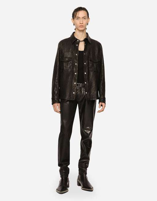 LAMBSKIN SHIRT