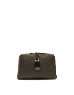 SOFT DNA CROSSBODY BAG IN NYLON WITH BRANDED METAL TAG