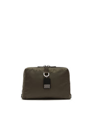 SOFT DNA CROSSBODY BAG IN NYLON WITH BRANDED METAL TAG