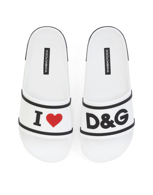 RUBBER BEACHWEAR SLIDERS WITH HIGH-FREQUENCY DETAILING