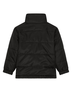 NYLON JACKET WITH LOGO TAG
