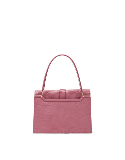 SMALL INGRID BAG IN IGUANA PRINT CALFSKIN