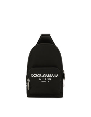 NYLON CROSSBODY BACKPACK