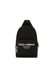 NYLON CROSSBODY BACKPACK