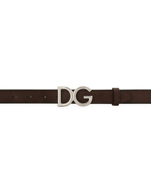 TUMBLED LEATHER BELT