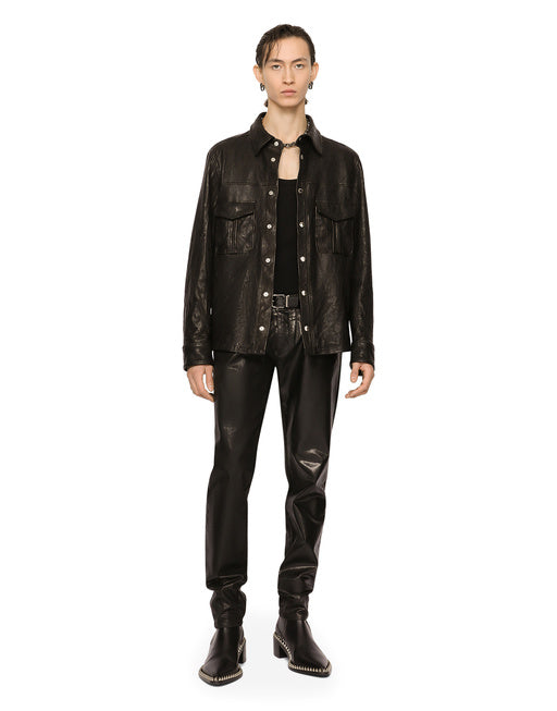 LAMBSKIN SHIRT