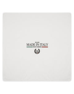 JERSEY BLANKET WITH MADE IN ITALY PRINT