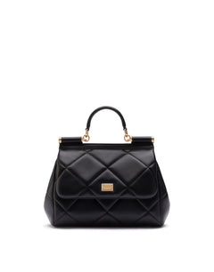 MEDIUM SICILY BAG IN QUILTED ARIA CALFSKIN