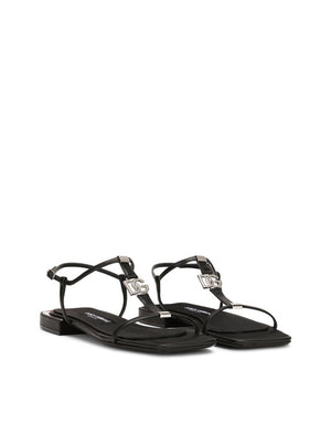 NAPPA LEATHER DG SANDALS
