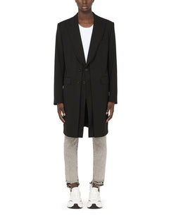 STRETCH WOOL COAT