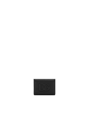 DG LOGO FRENCH FLAP WALLET