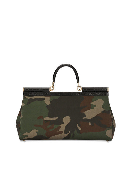 CAMOUFLAGE PATCHWORK SICILY BAG