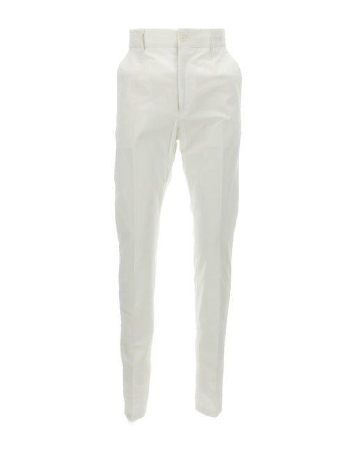 TAILORED STRETCH COTTON PANTS