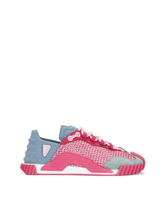 MIXED-MATERIALS NS1 SLIP-ON SNEAKERS